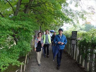 毛越寺にて
