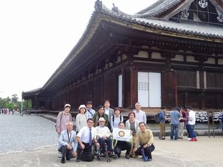 三十三間堂にて